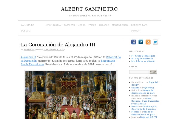 Brunelleschi theme site design template sample