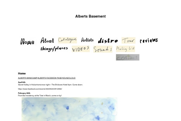 albertsbasement.net site used Alberts