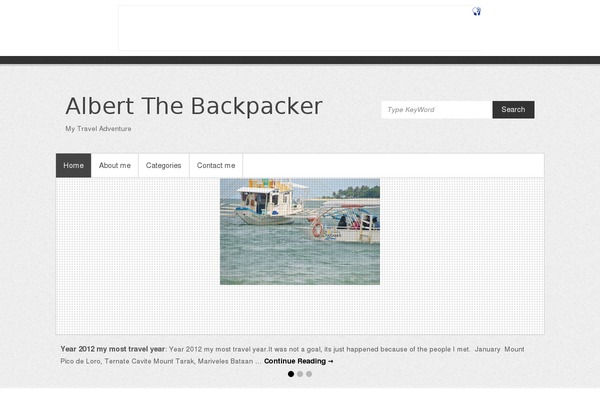 Simple Catch theme site design template sample