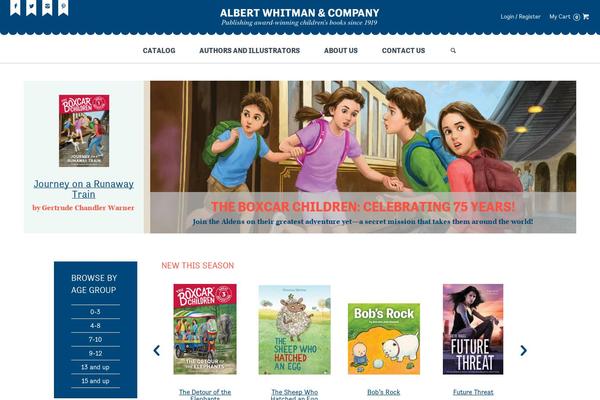 albertwhitman.com site used Albertwhitman
