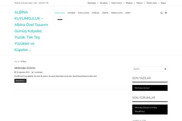 Happystore theme site design template sample