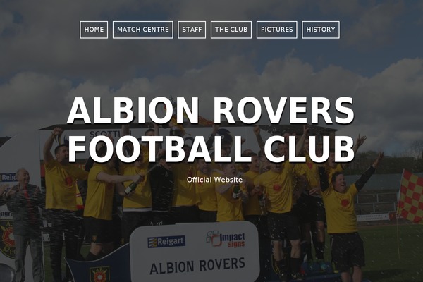 albionroversfc.com site used Quill