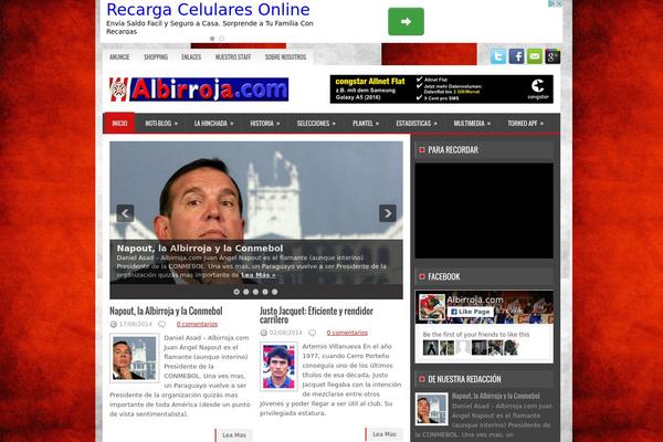 Newsplanet theme site design template sample