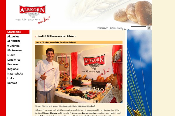 albkorn.de site used Albkorn