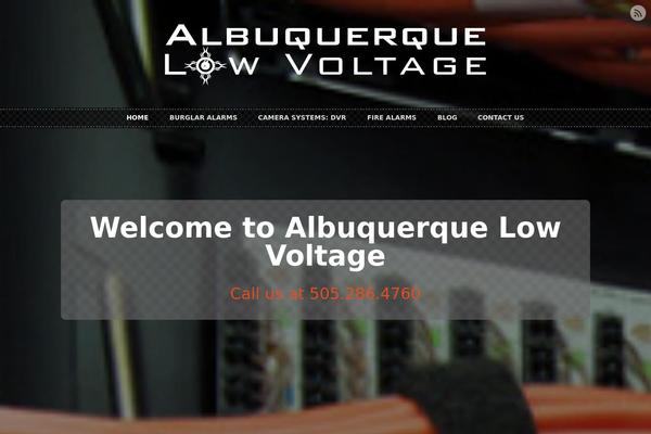 Sunrise theme site design template sample