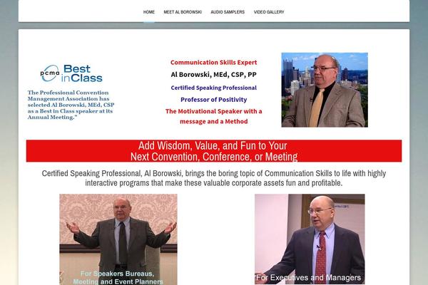 alborowski.com site used Storied