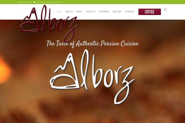 Divi theme site design template sample