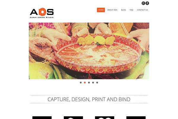 Fruitful theme site design template sample