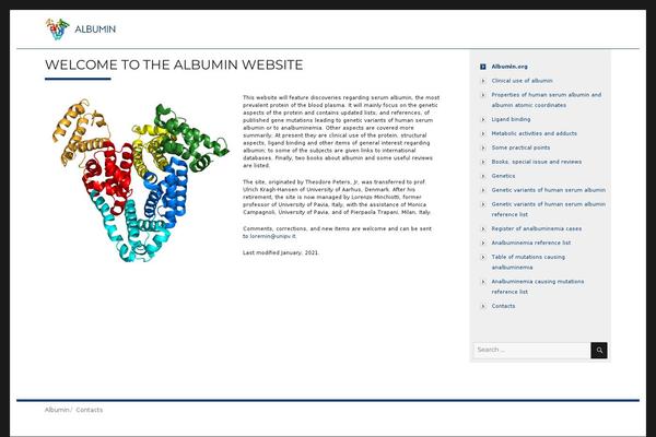 albumin.org site used 2016-child