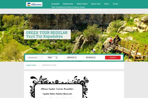 Travelo theme site design template sample