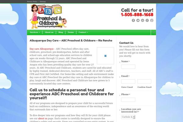 Site using Local Search SEO Contact Page plugin