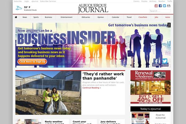 albuquerquejournal.com site used Jpc-wp-theme