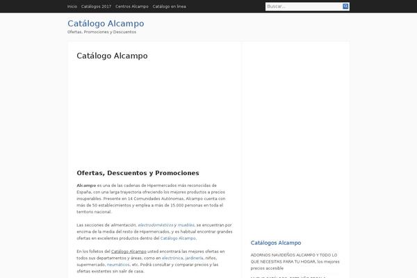 Infinity theme site design template sample
