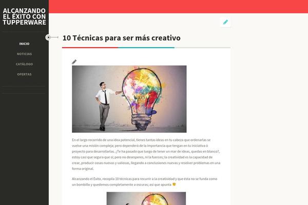 Moments theme site design template sample