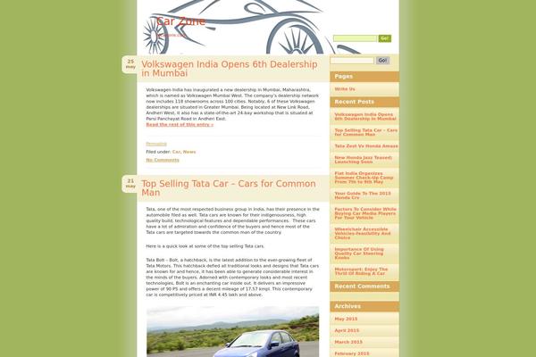 Lime Slice theme site design template sample
