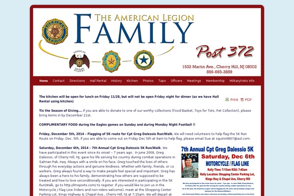 Site using CalPress Calendar plugin
