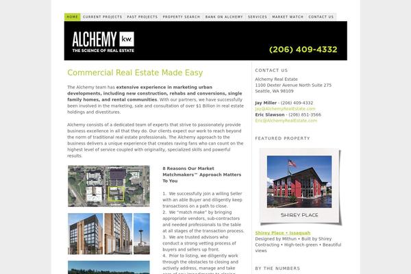 Thesis 1.8 theme site design template sample