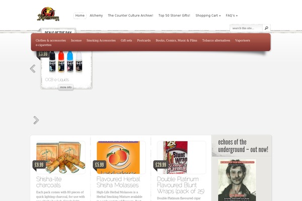 eStore theme site design template sample