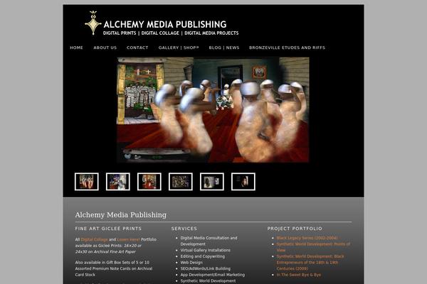 Dandelion theme site design template sample