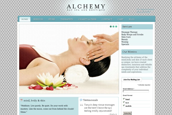 Rejuvenate theme site design template sample
