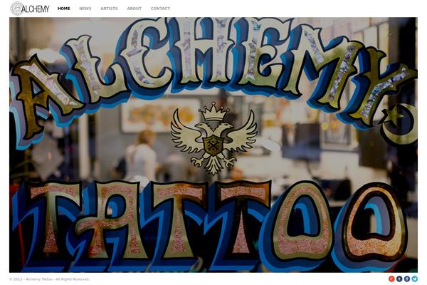 Artemis theme site design template sample