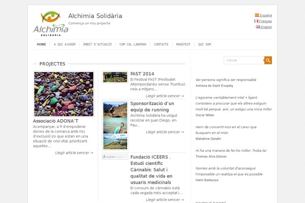 Leaf theme site design template sample