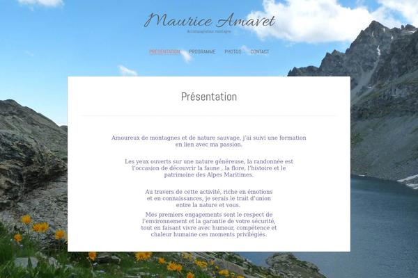 SuevaFree theme site design template sample