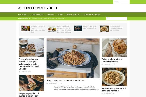 Site using Social Media Icons Widget plugin