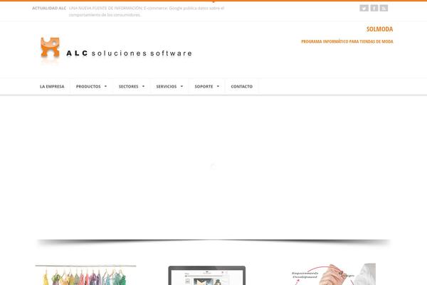 Alc theme site design template sample