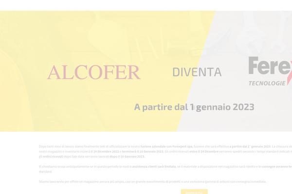 alcofer.it site used Proagency