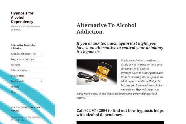alcohol-addiction-recovery-dallas.com site used Potter