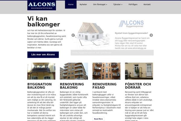 discover theme site design template sample