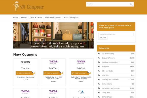 alcoupone.co.uk site used Clipmydeals