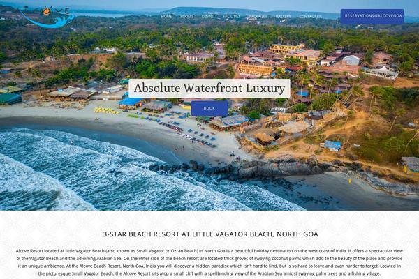 alcovegoa.com site used Alcoveresort