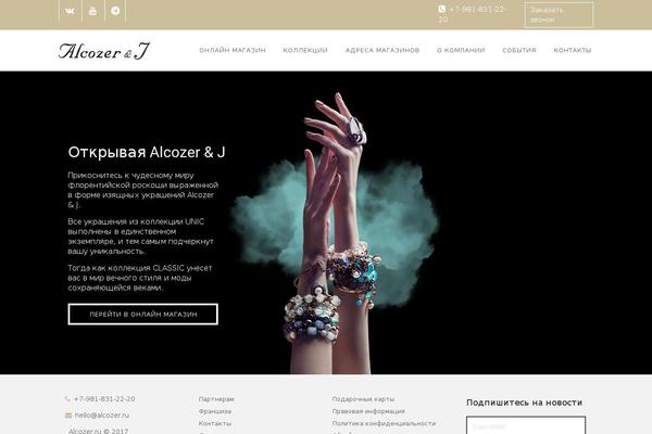 Wallstreet theme site design template sample
