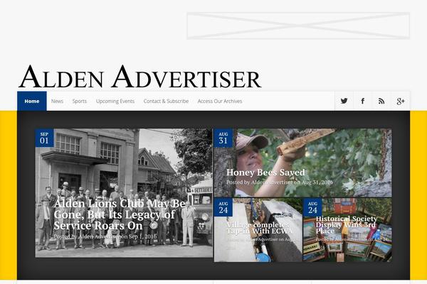 Nexus theme site design template sample