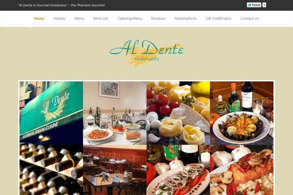 Therestaurantclassic theme site design template sample