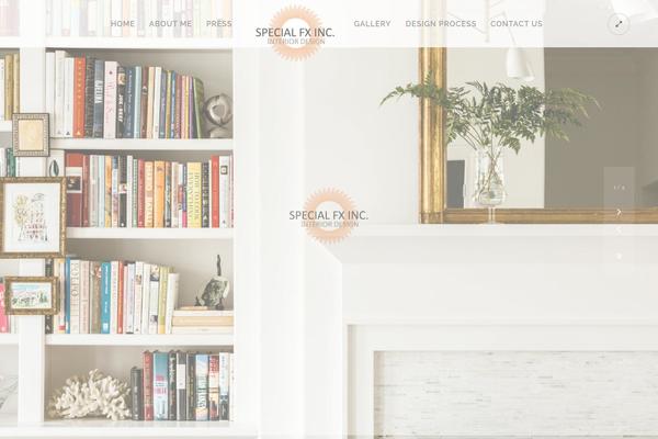 Kinetika theme site design template sample