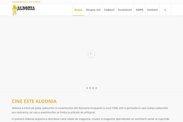 aldonia.ro site used Aldonia