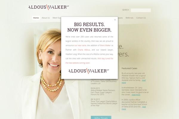 aldouslaw.com site used Aldous