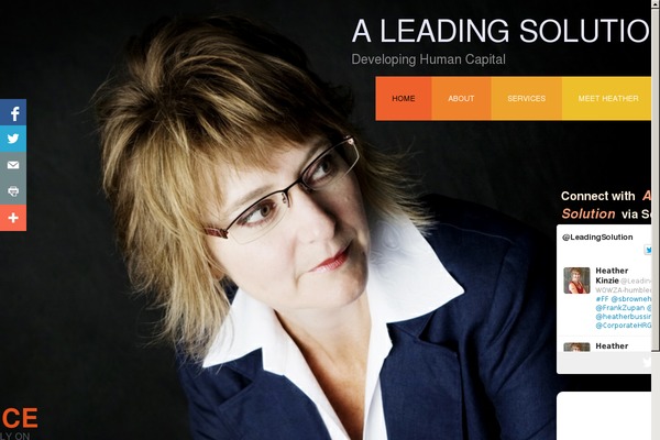 Griffin theme site design template sample
