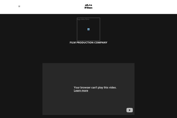 Silverscreen theme site design template sample