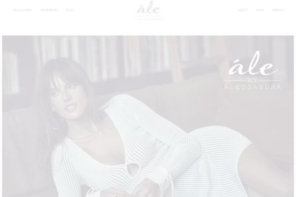 Ronneby theme site design template sample