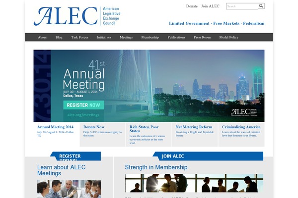 alec theme websites examples