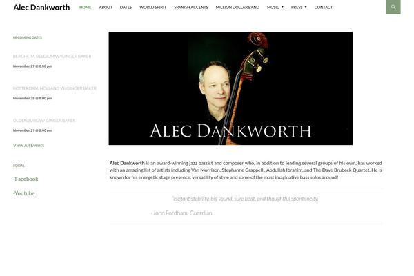 alecdankworth.com site used Ridizain