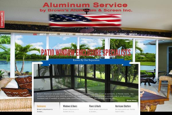 Sky theme site design template sample