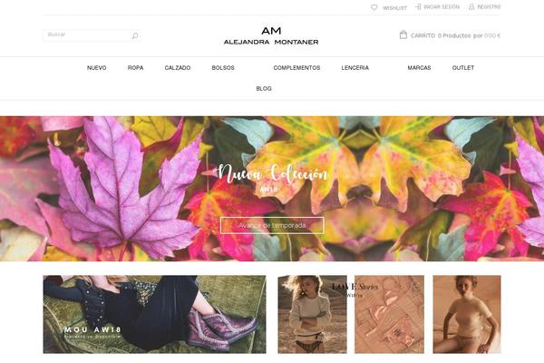 Legenda Child theme site design template sample