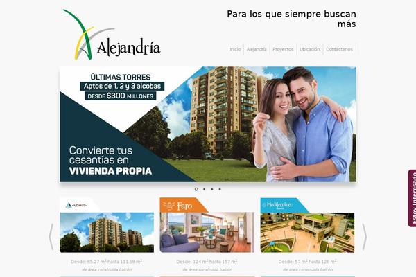 alejandriabogota.co site used Alejandria