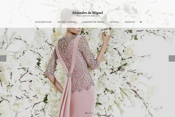 Core theme site design template sample