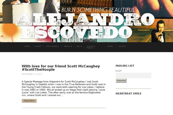 hemingway2 theme websites examples